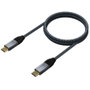 Aisens Cable USB 3.2 Gen2x2 Aluminio 20Gbps 1m Gris